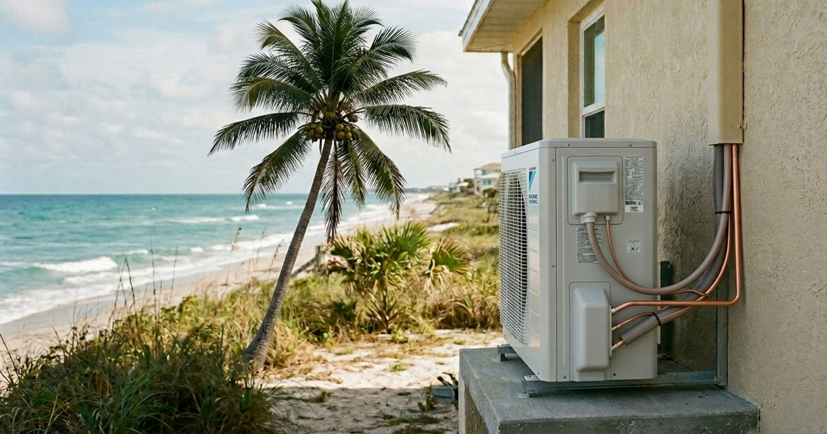 Coastal-Ready AC: Why Hamster Beats PCB Failure in Salt Air